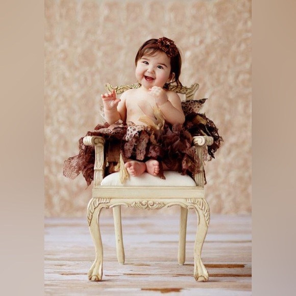 Real Feather Pink Angel Wings Lace Tutu Pearls Set Photo Prop Costume
Dress Up - Picture 5 of 8